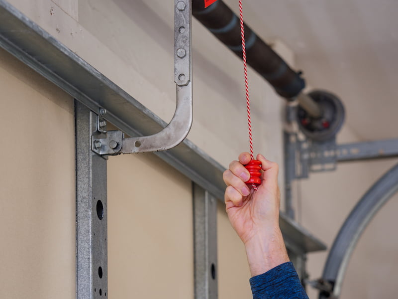 Garage Door Emergency Release Cord